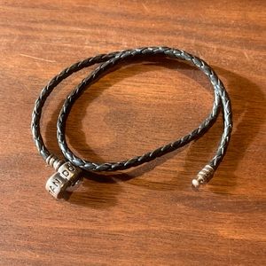 Black Pandora Wrap Bracelet